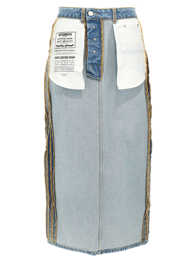 'Inside-Out' skirt