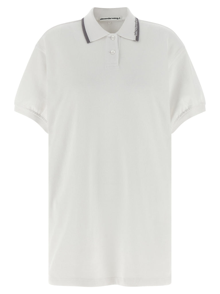 Intarsia collar dress