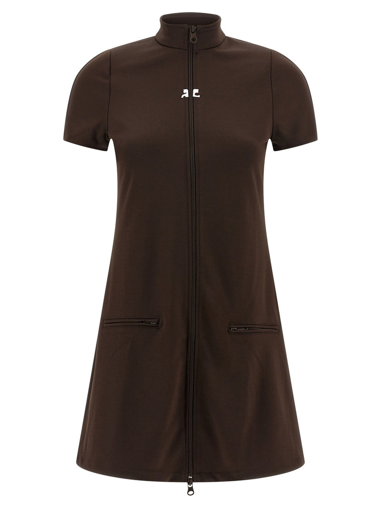 'Interlock Tracksuit Mini' dress