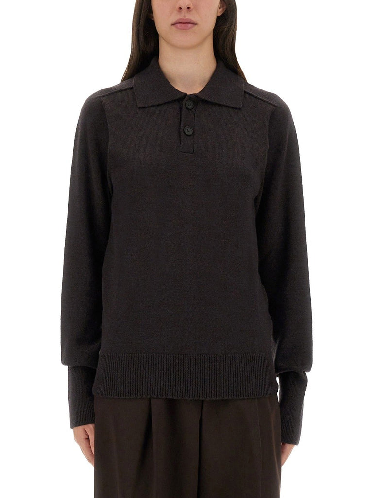"INVERNESS" SHIRT WITH POLO COLLAR
