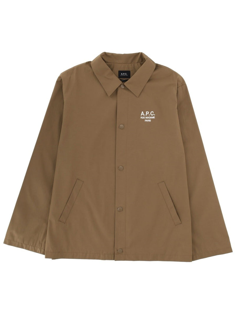 JACKET WITH EMBROIDERED LOGO