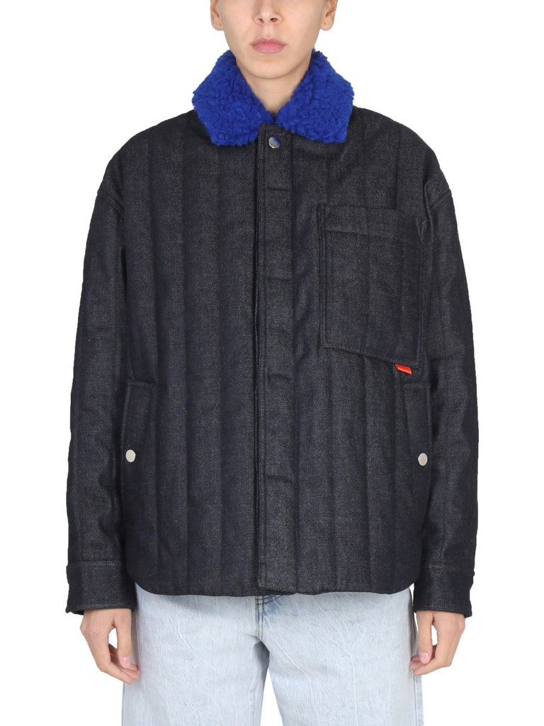 JACKET WITH FAUX FUR