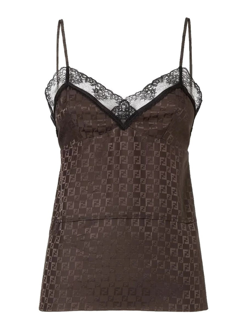 "JACQUARD FF" TOP