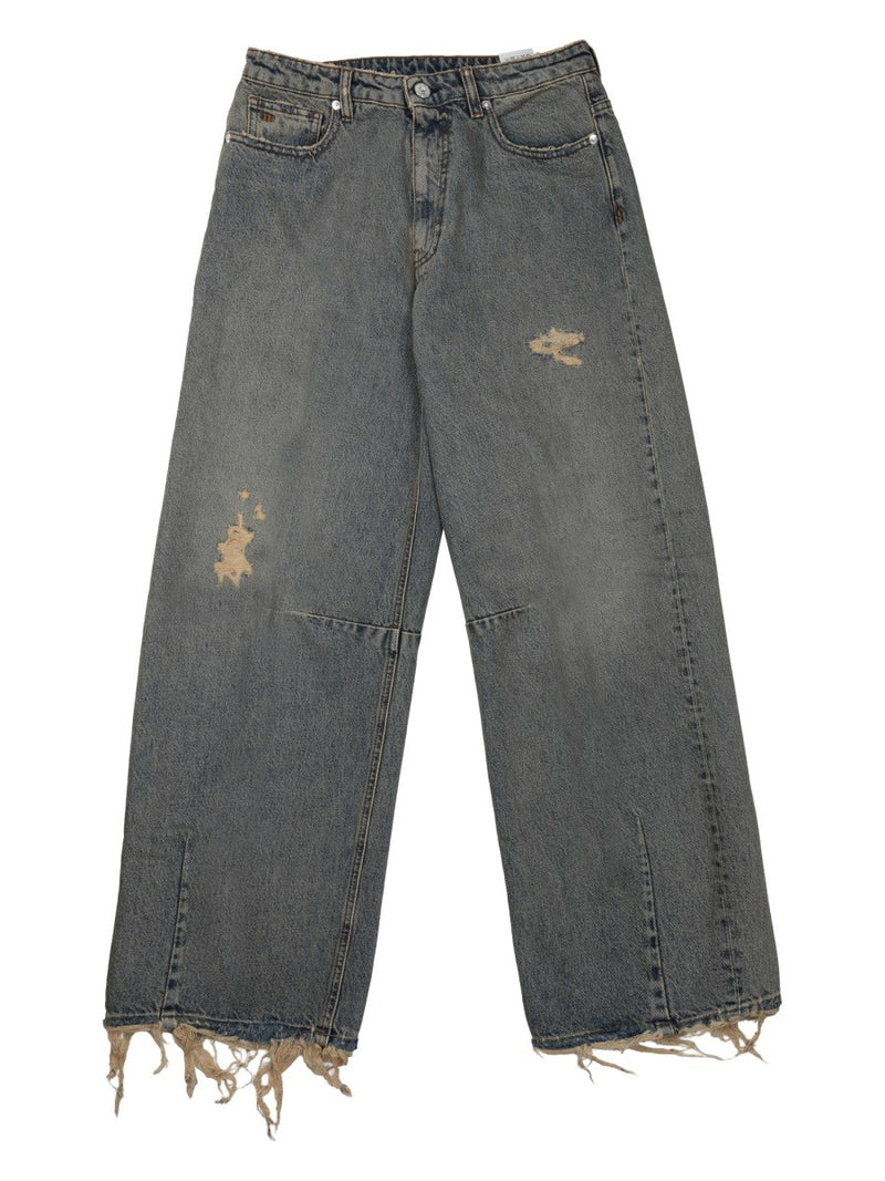 JEANS "ERGONOMIC" EFFETTO "DESTROY"