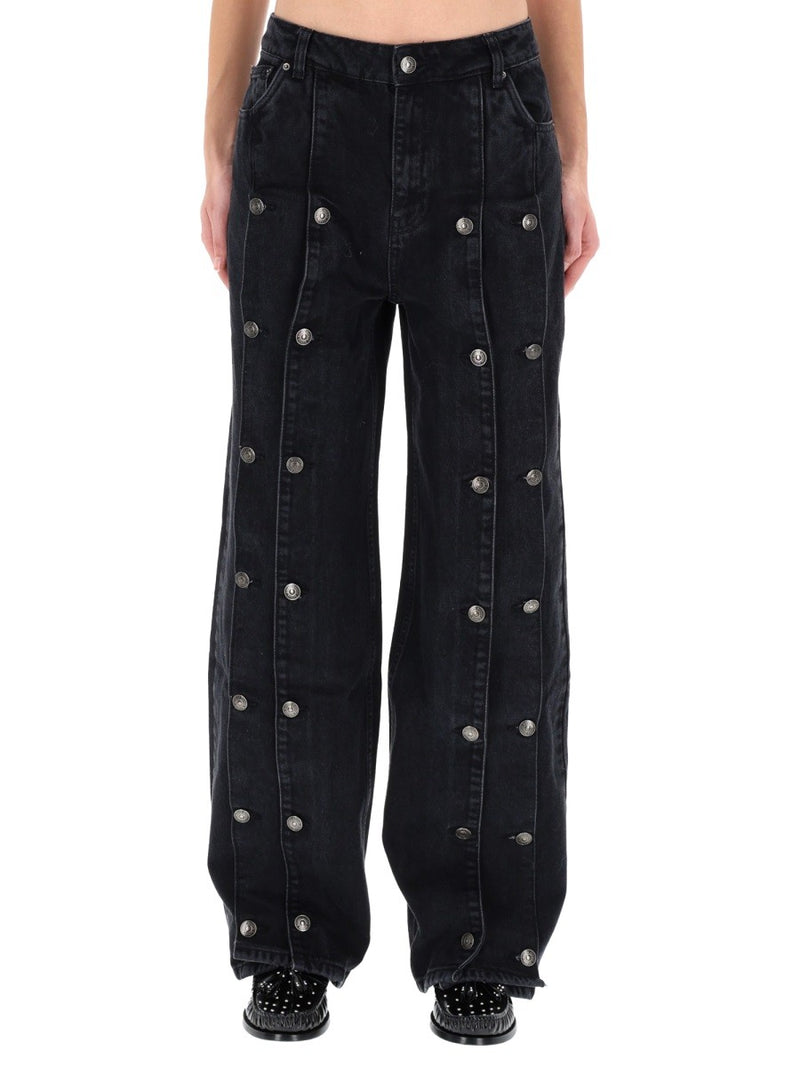 JEANS WITH BUTTON DETAIL