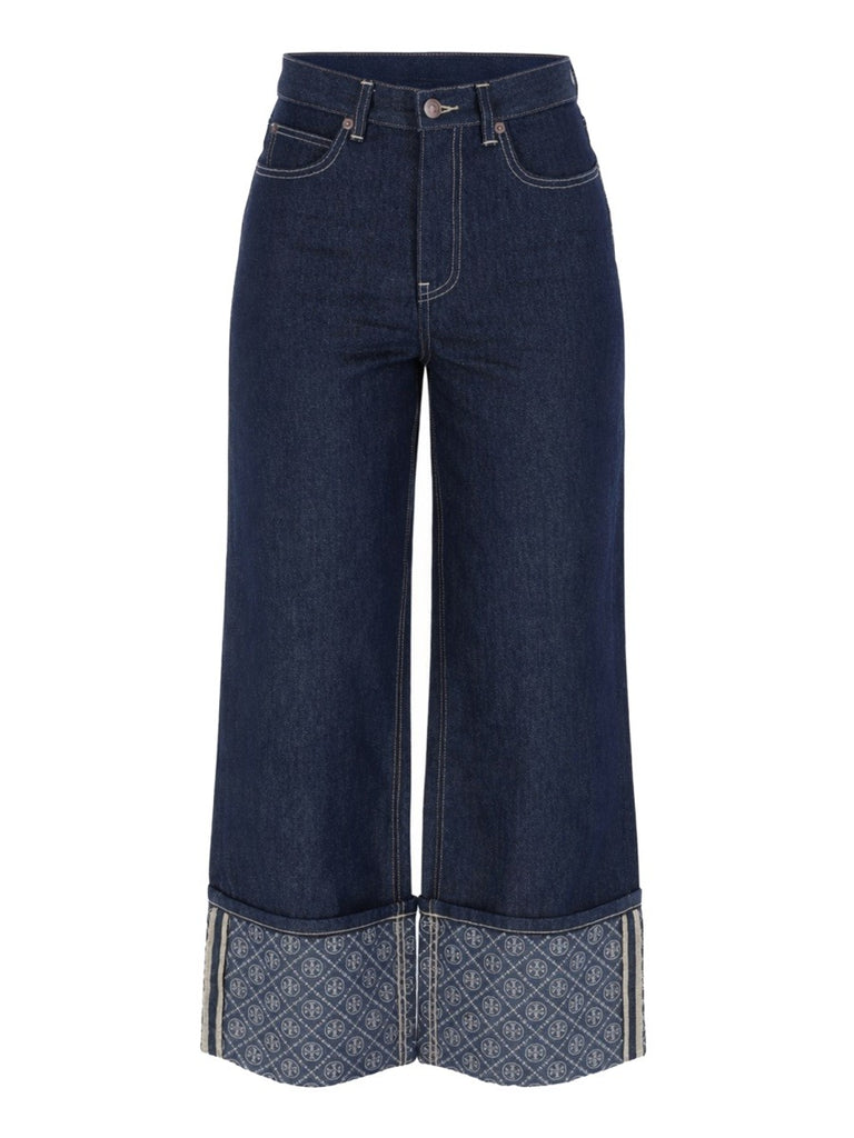 JEANS WITH LAPELS