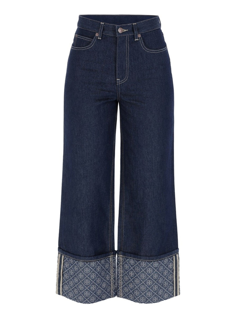 JEANS WITH LAPELS