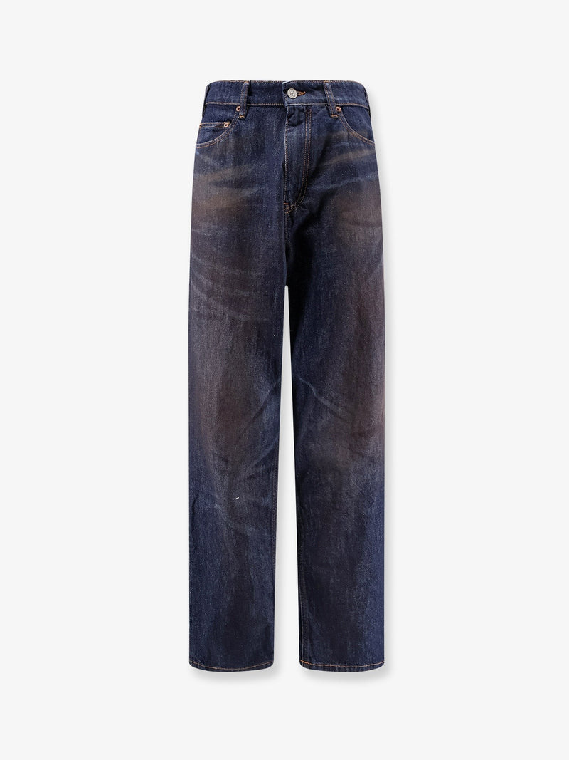 Jeans with Numeric Signature tag