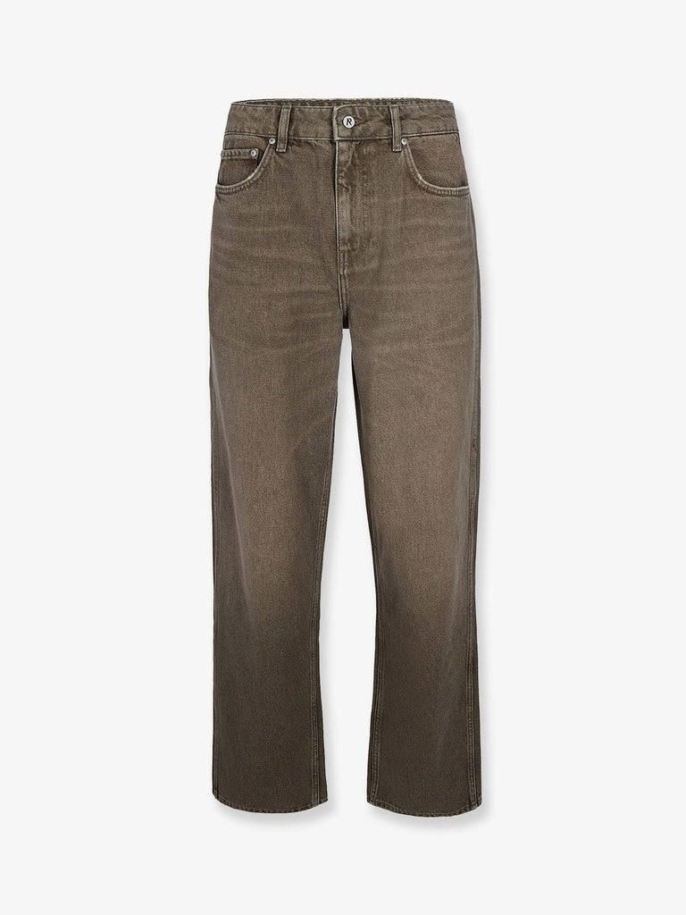 Jeans with rewashed effect