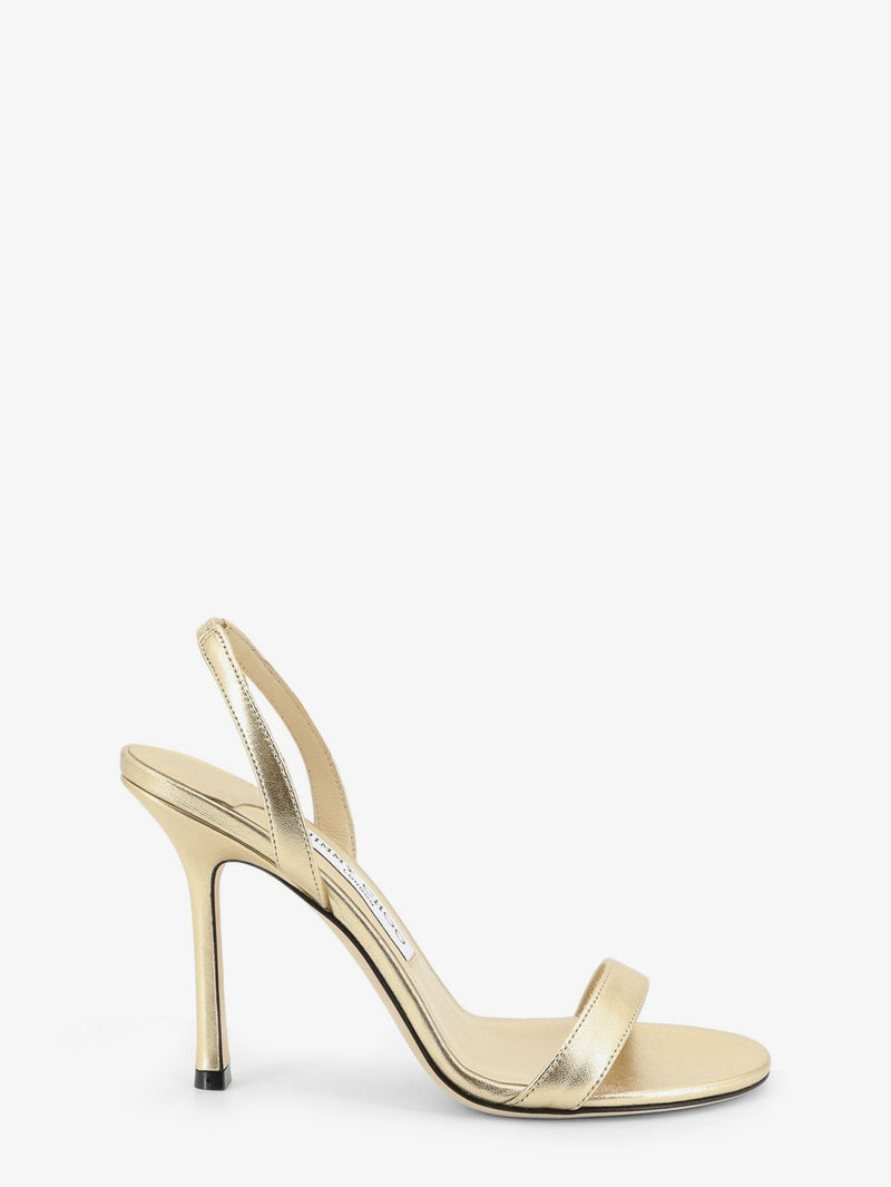 Jenn 100 laminated leather sandals