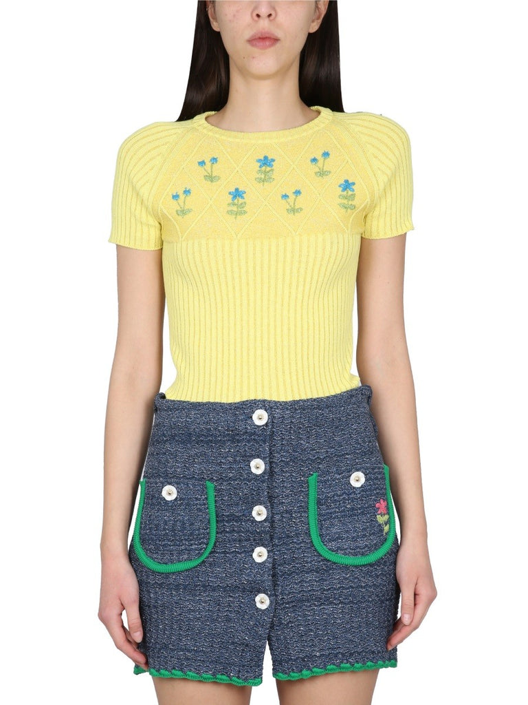 JERSEY WITH EMBROIDERY