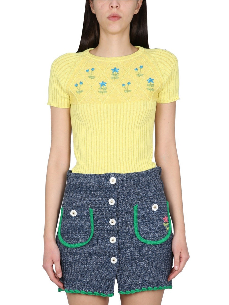 JERSEY WITH EMBROIDERY