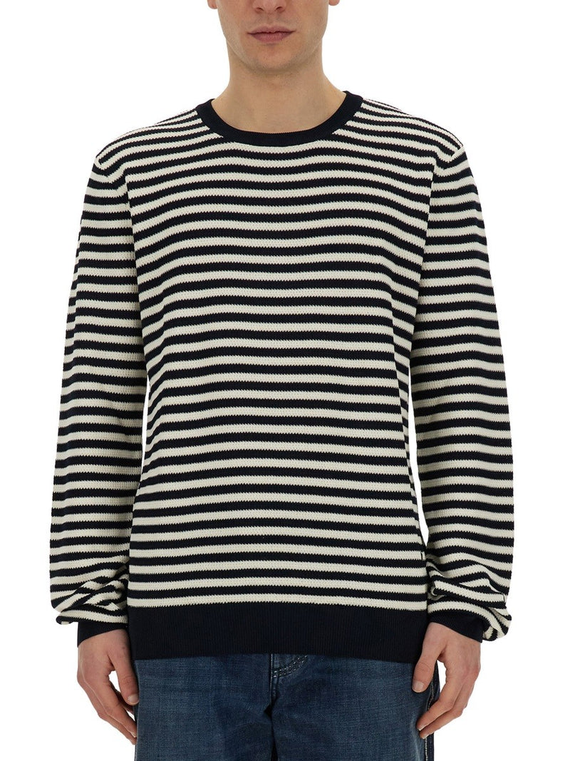 JERSEY WITH STRIPE PATTERN