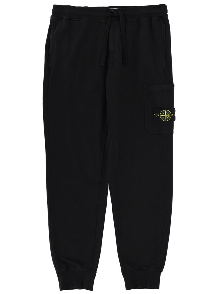JOGGER PANTS WITH LOGO PATCH