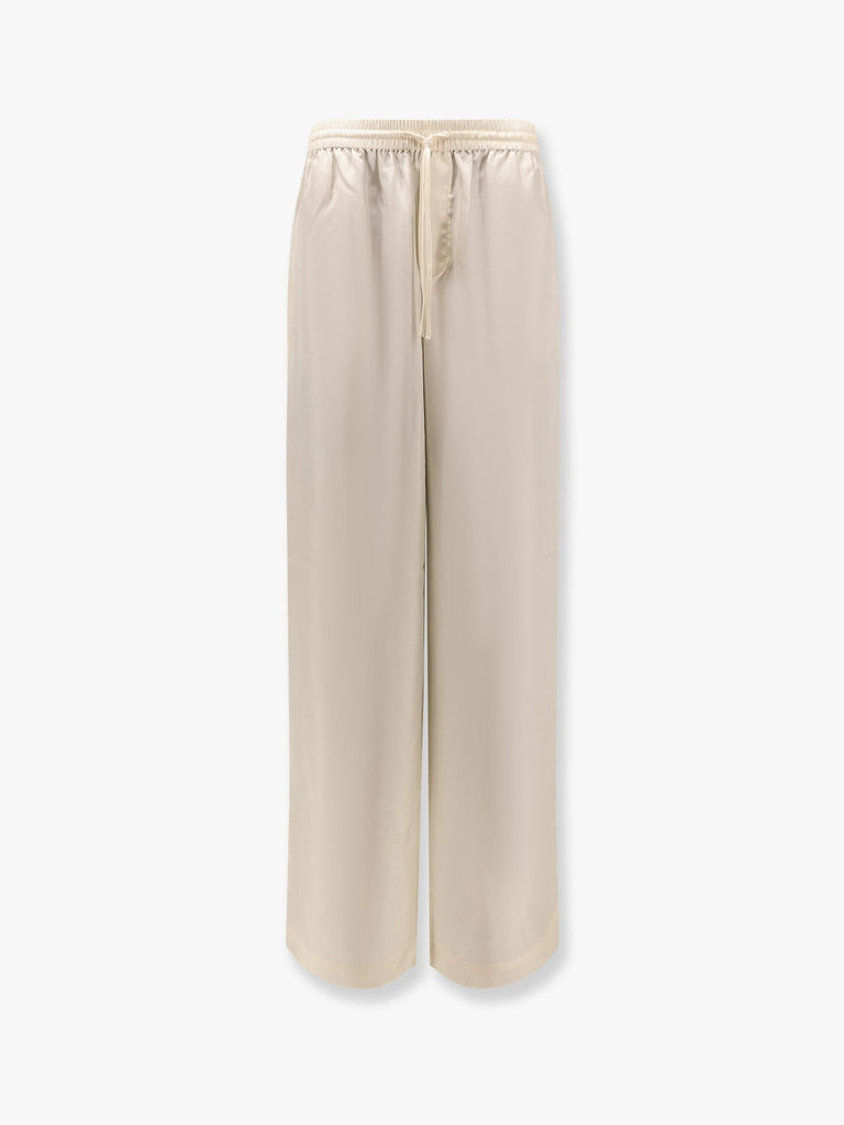 Jogger silk trousers