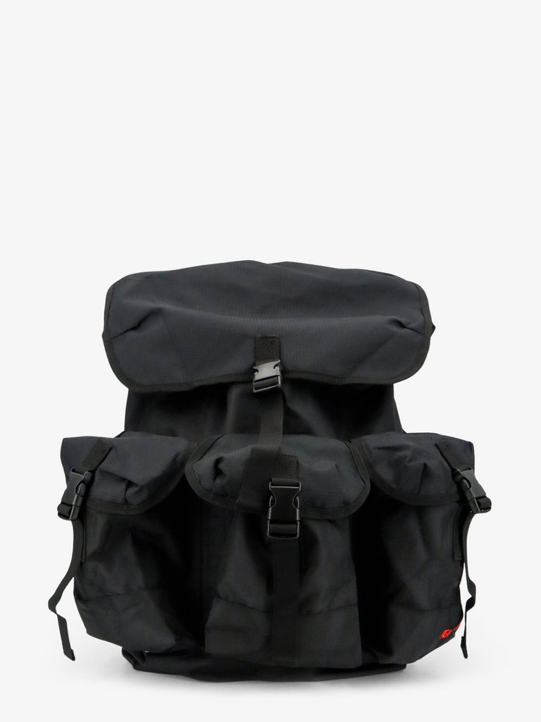 Jungle nylon backpack with Logo embroidery