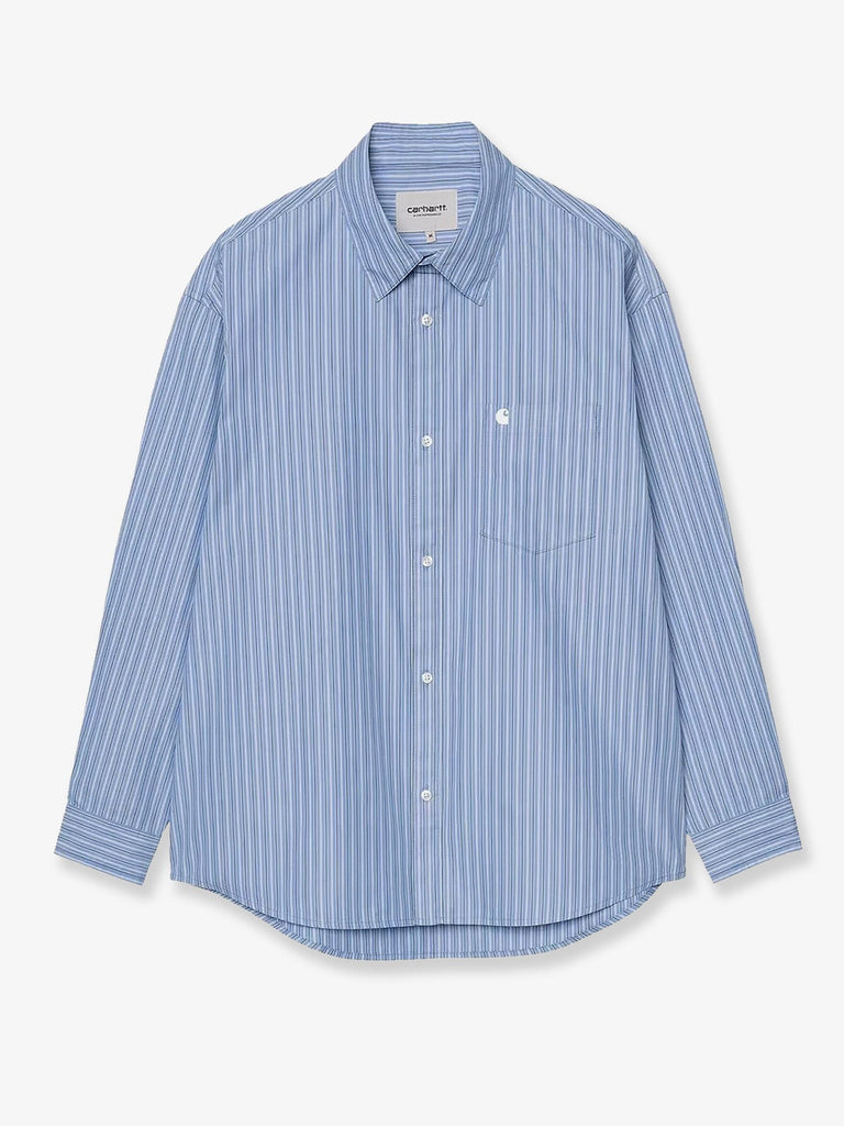 Keene Striped Cotton Shirt L/S