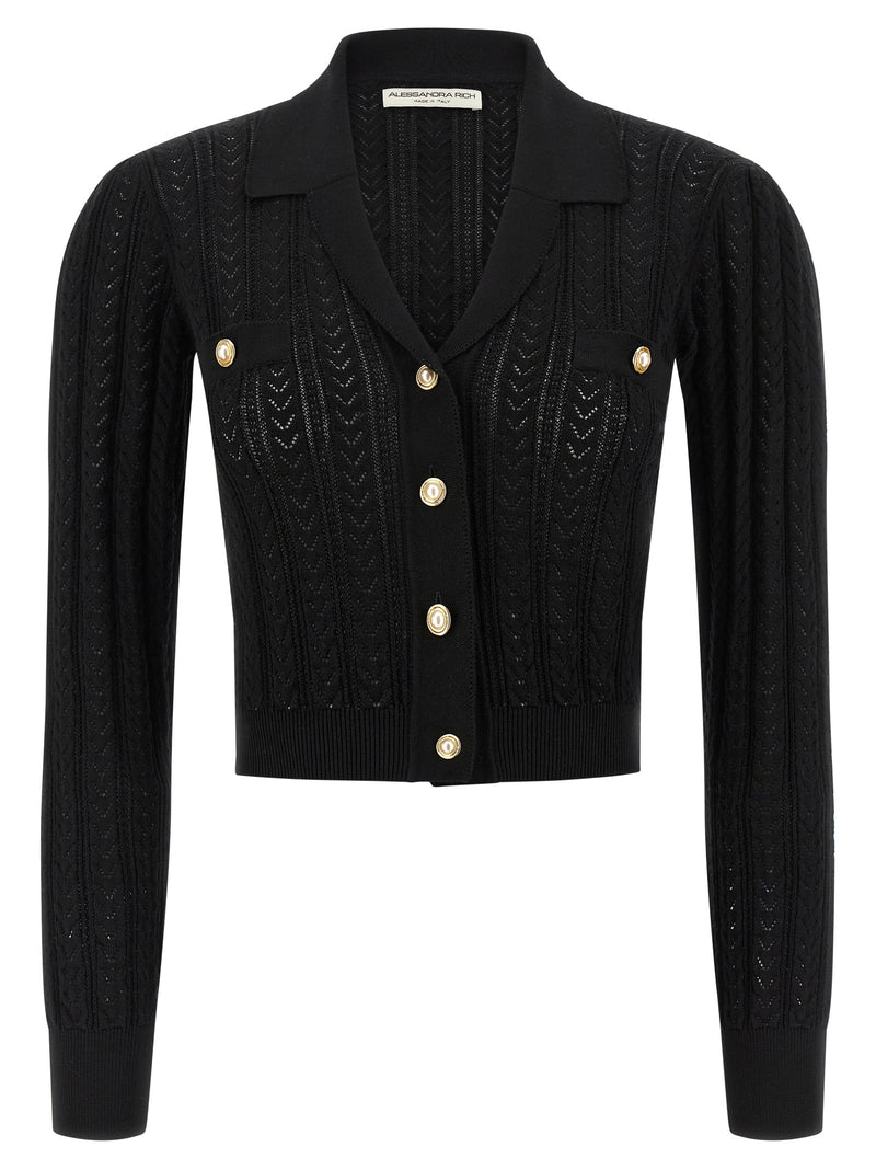 Knit cardigan