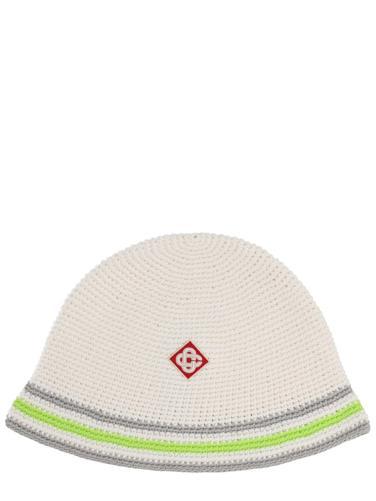 KNIT HAT WITH LOGO