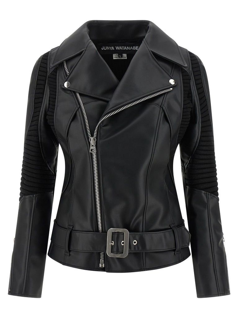 Knitted insert jacket