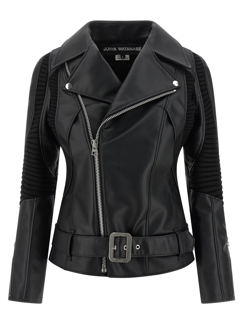 Knitted insert jacket