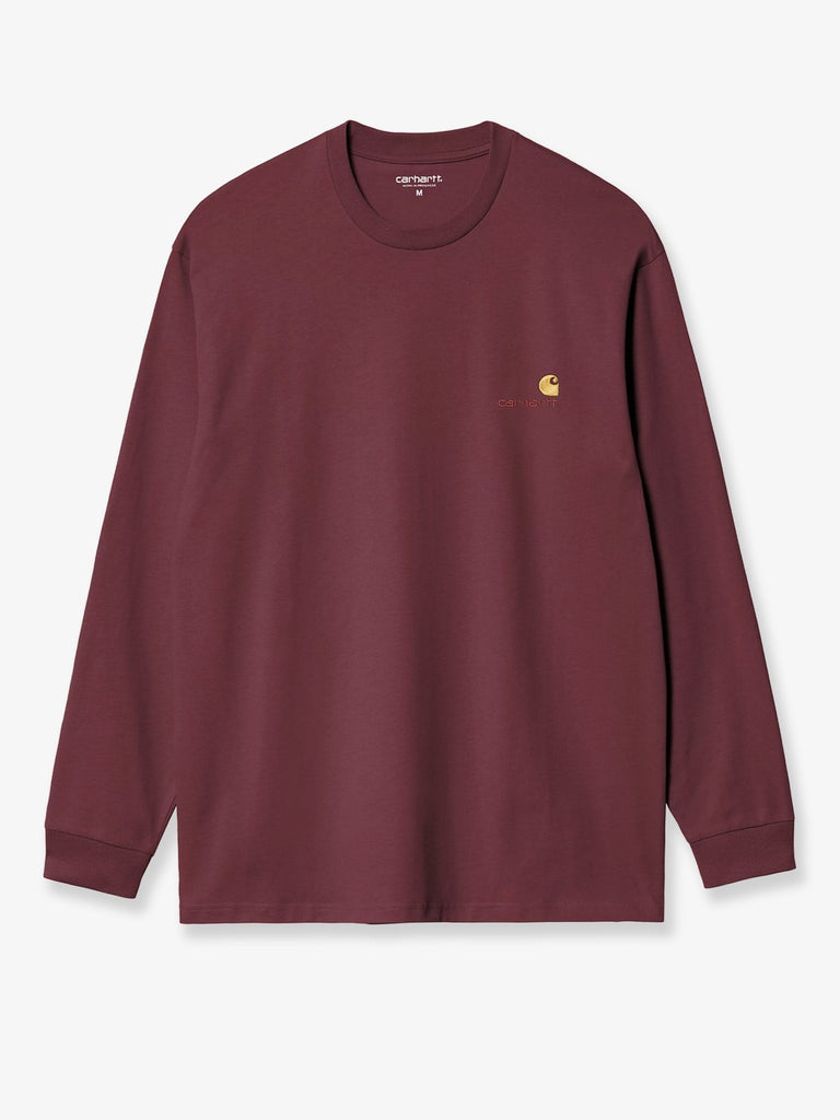 L/S American Script organic cotton T-shirt