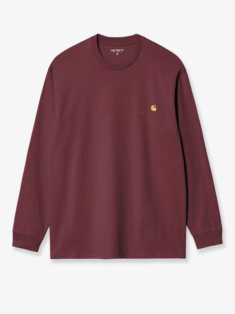 L/S American Script organic cotton T-shirt