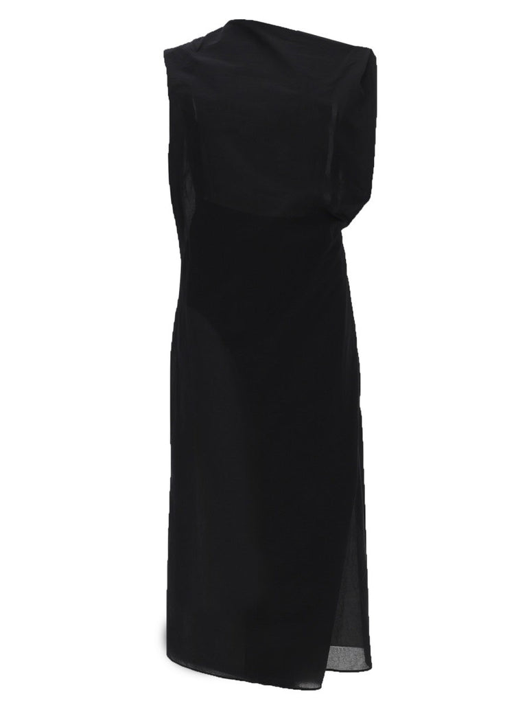 "LA ROBE DRAP" MIDI DRESS