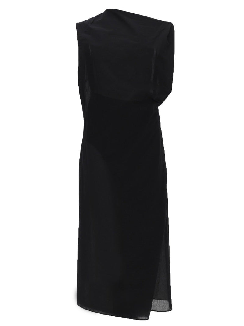 "LA ROBE DRAP" MIDI DRESS