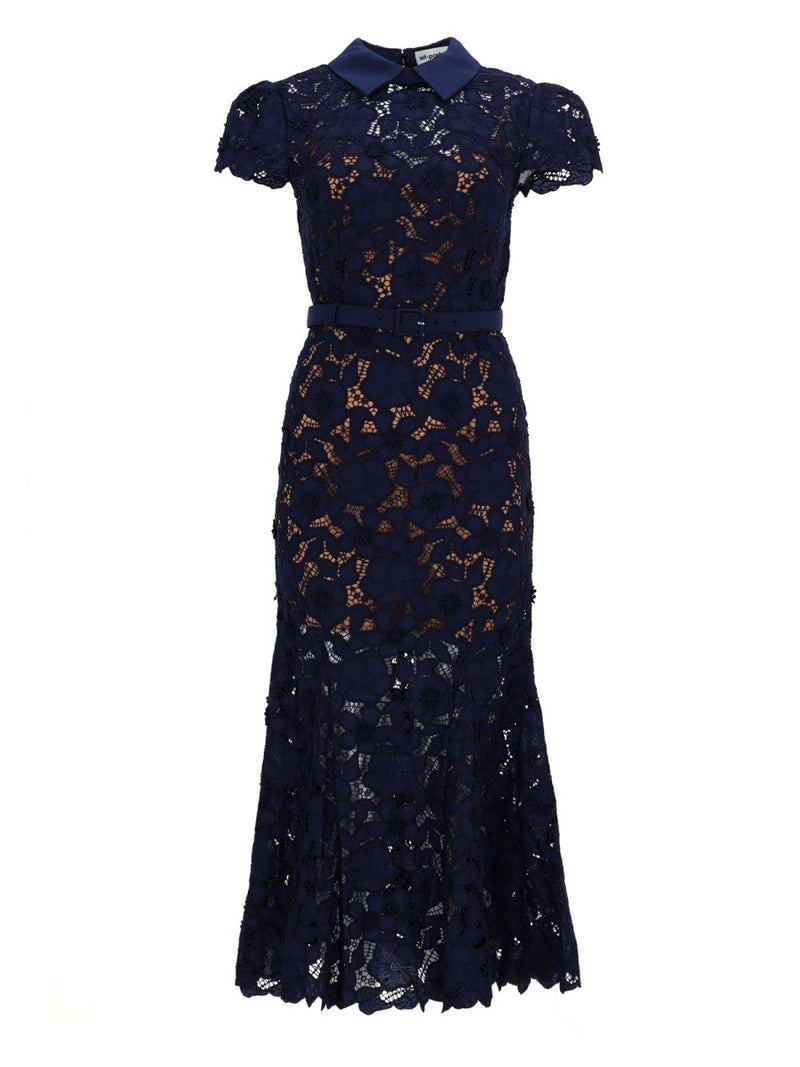 LACE MIDI DRESS