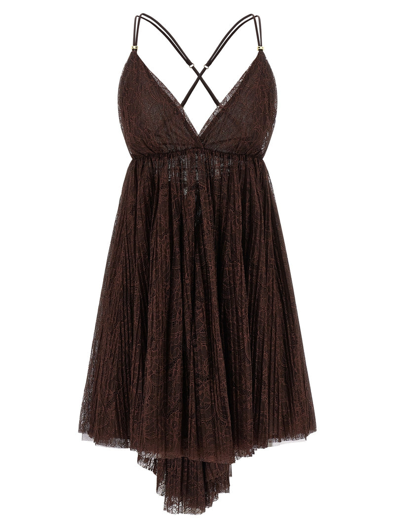 Lace mini dress