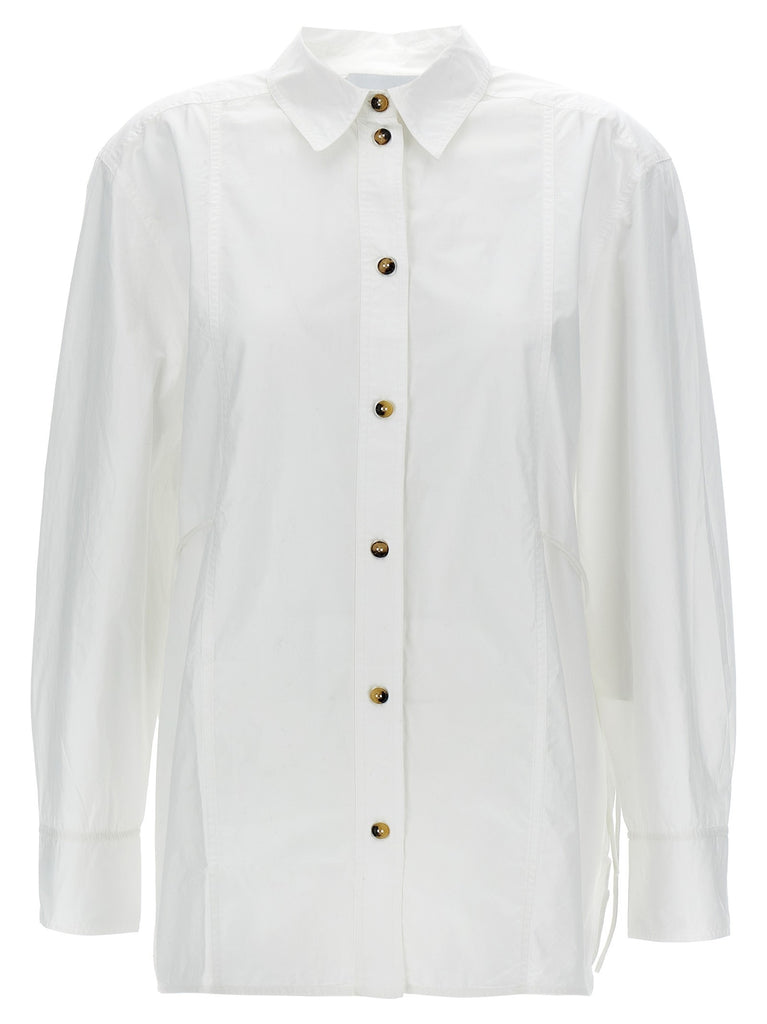 Lace-up shirt