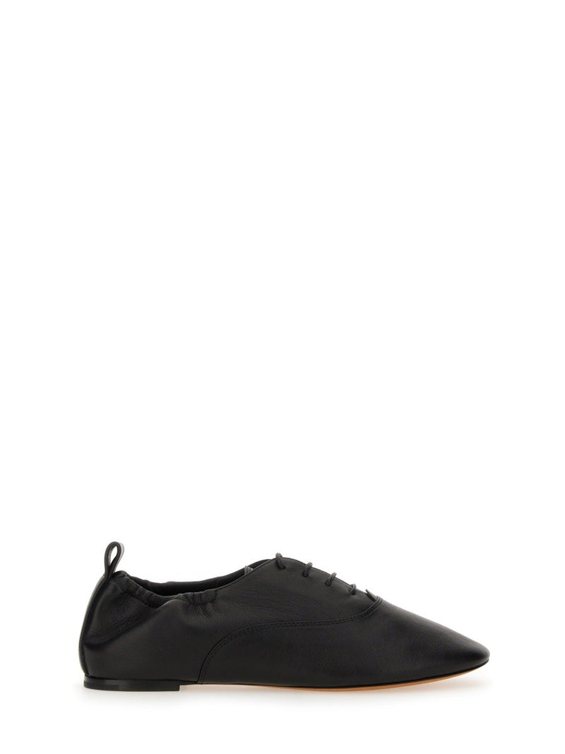 LACE-UP SLIPPER
