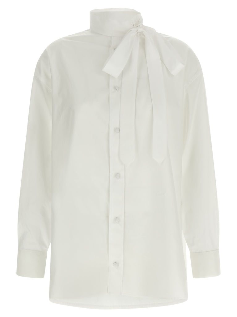 Lavallière collar shirt
