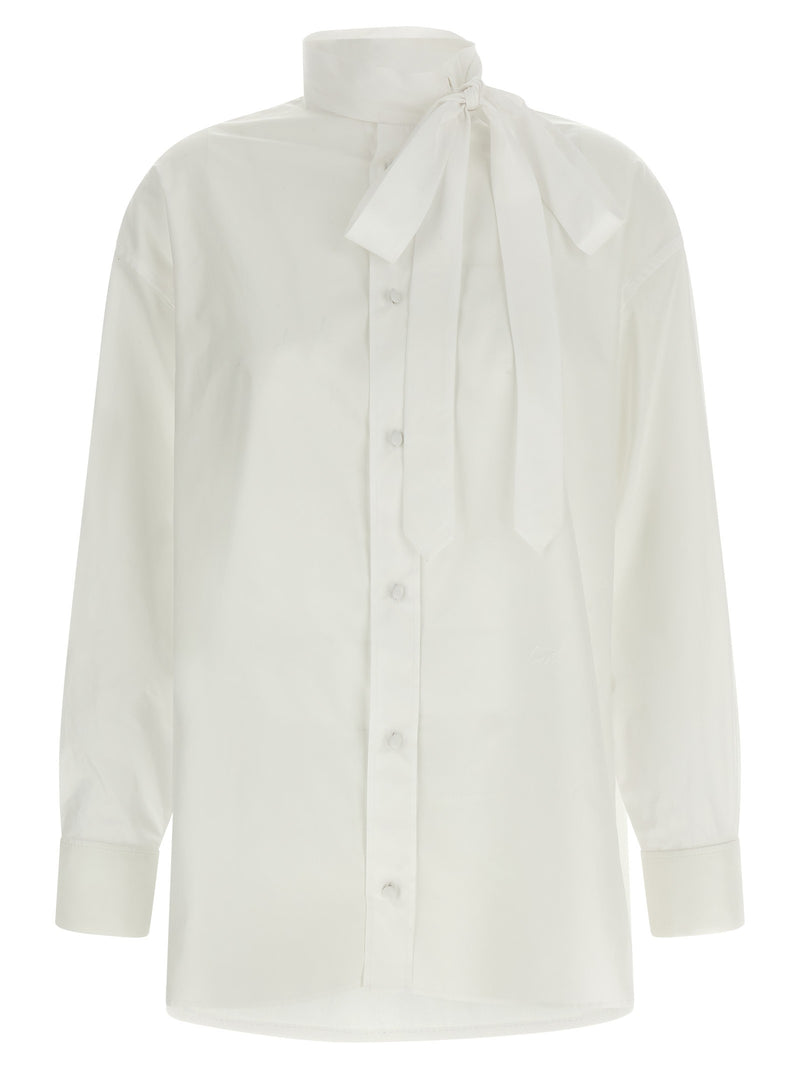 Lavallière collar shirt