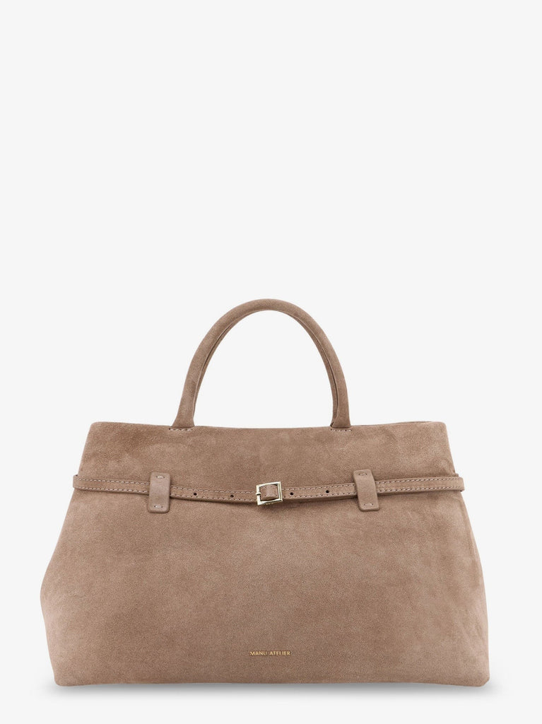 Le Cambon 35 suede shoulder bag