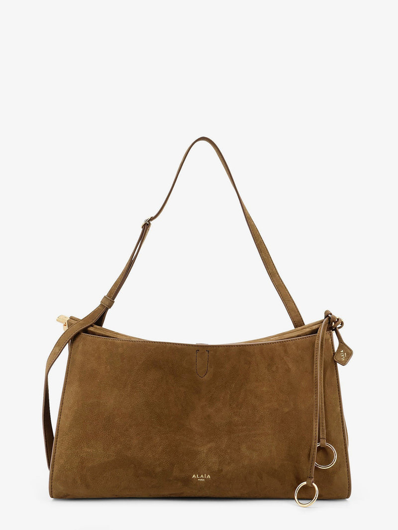 Le Click Pocket 35 nabuck shoulder bag