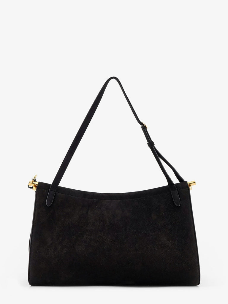 Le Click Pocket 35 nabuk shoulder bag