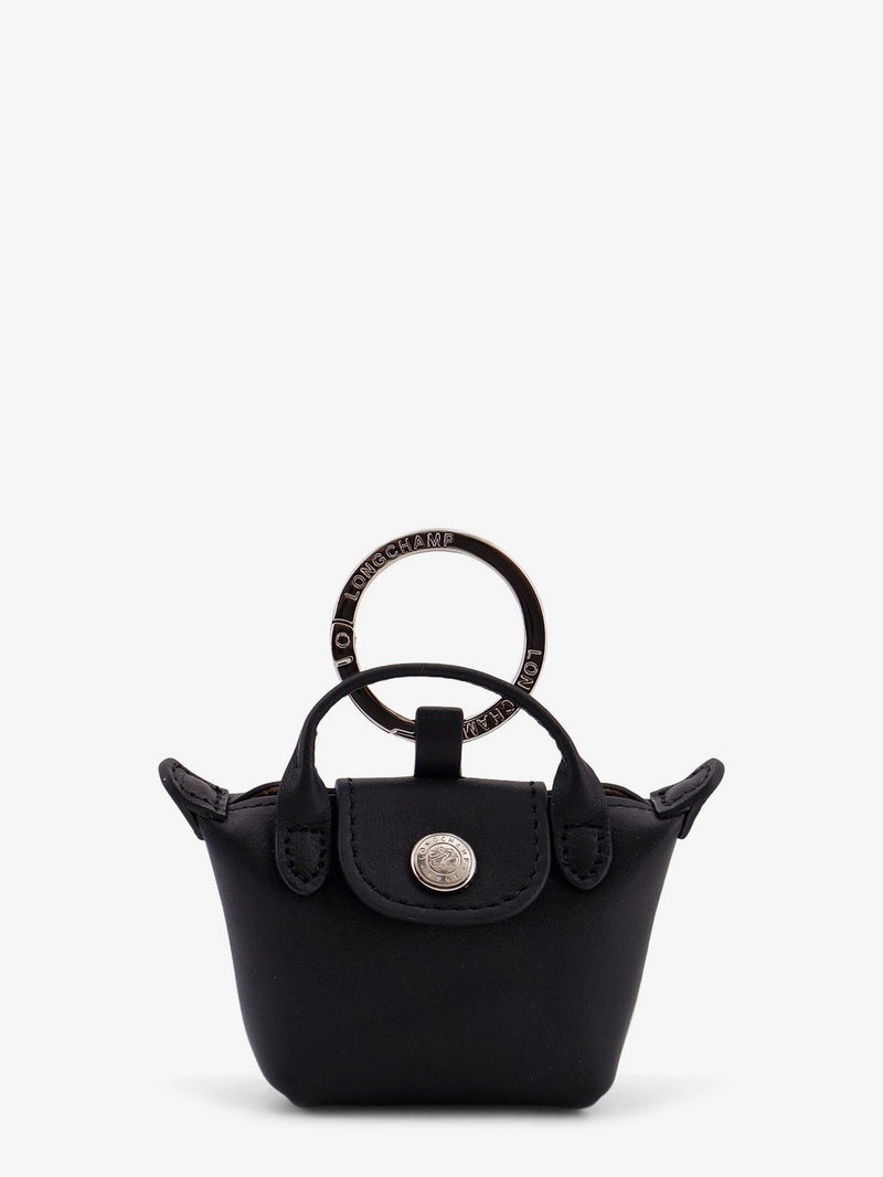 Le Pliage Xtra leather keychain