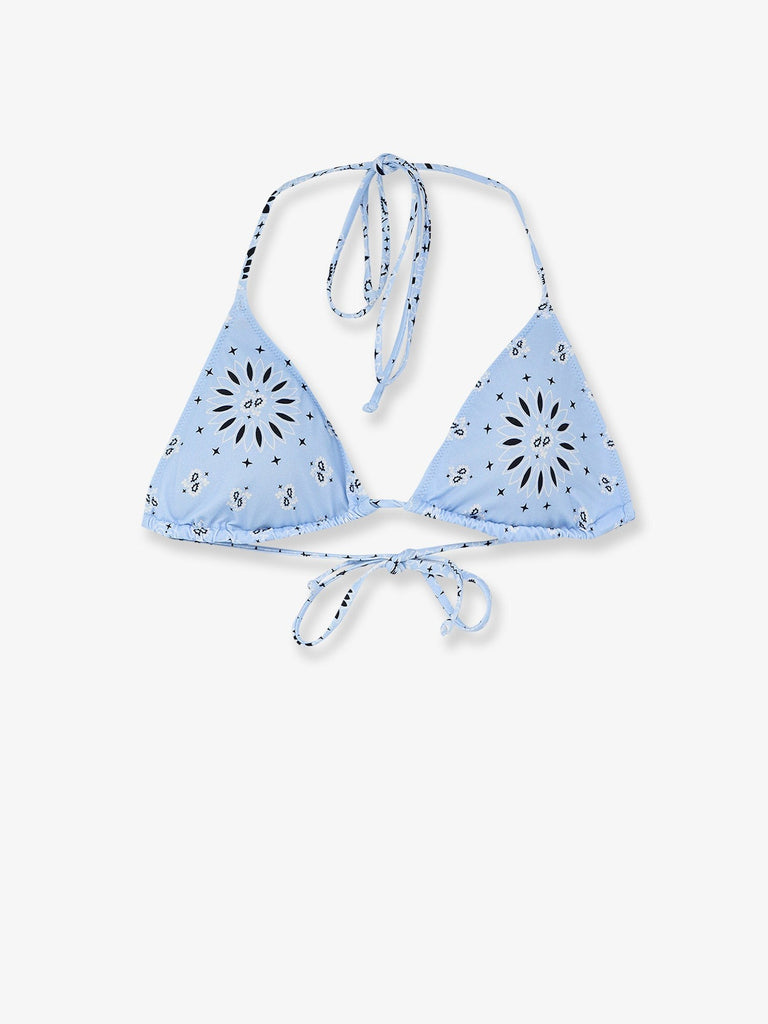 Leah Bikini Top with Bandana Round print