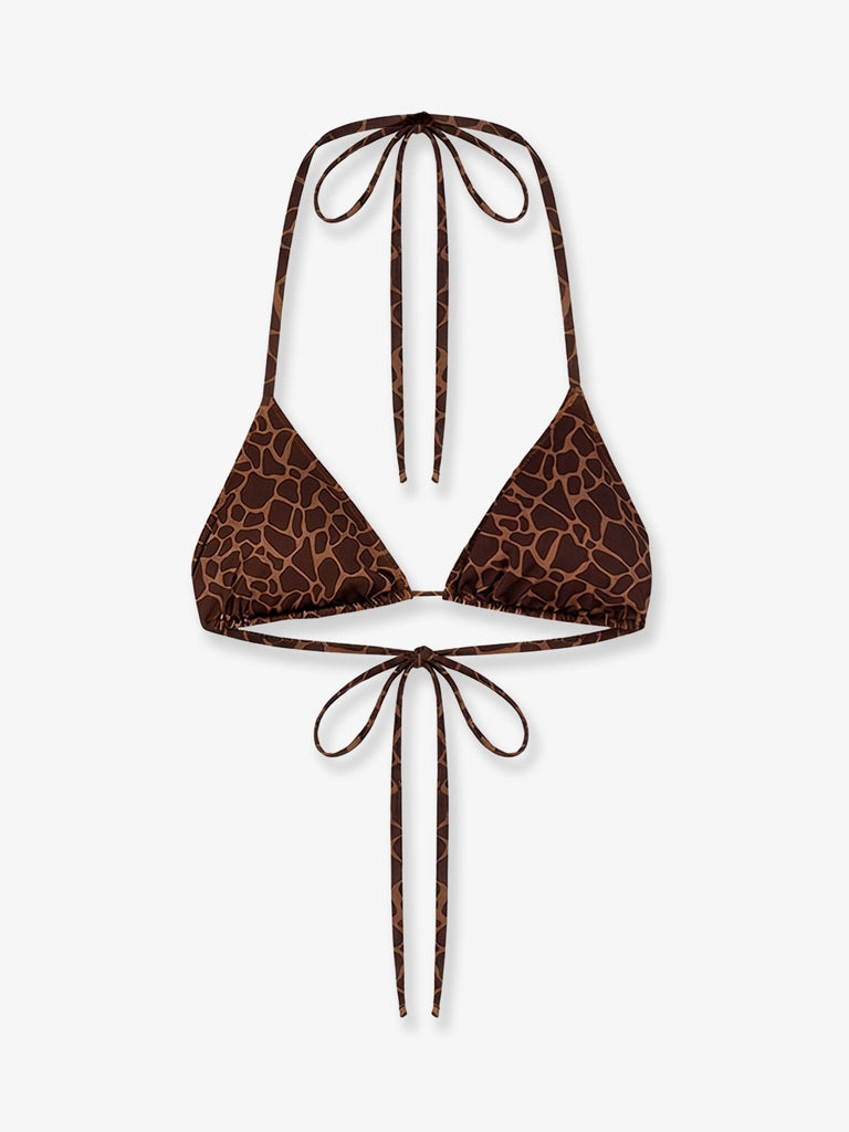 Leah nylon bikini top