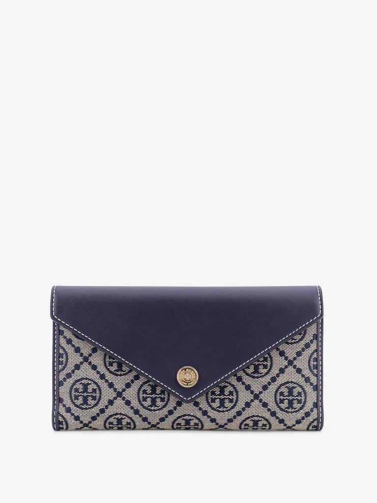 T Monogram Envelope leather and T Monogram Fabric wallet