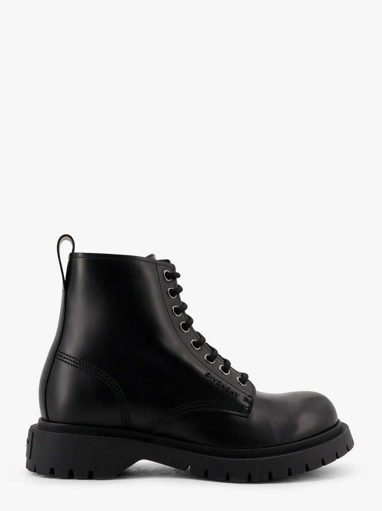 Leather ankle boots