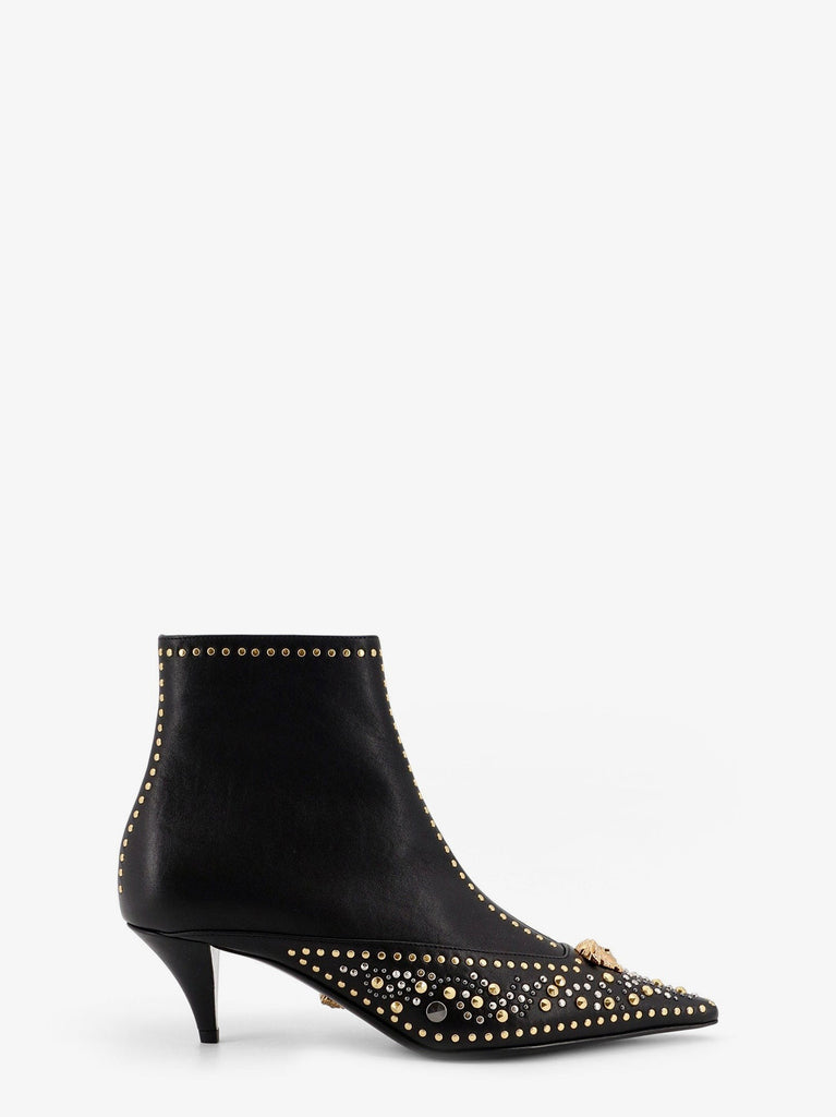 Leather ankle boots