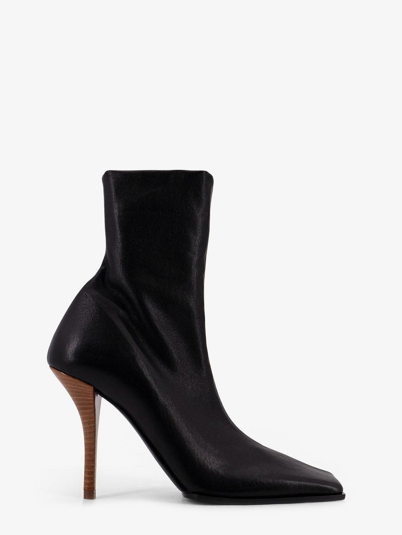 Leather boots