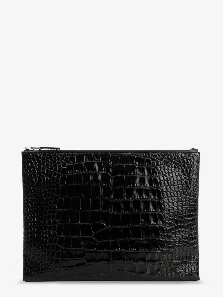 Leather clutch