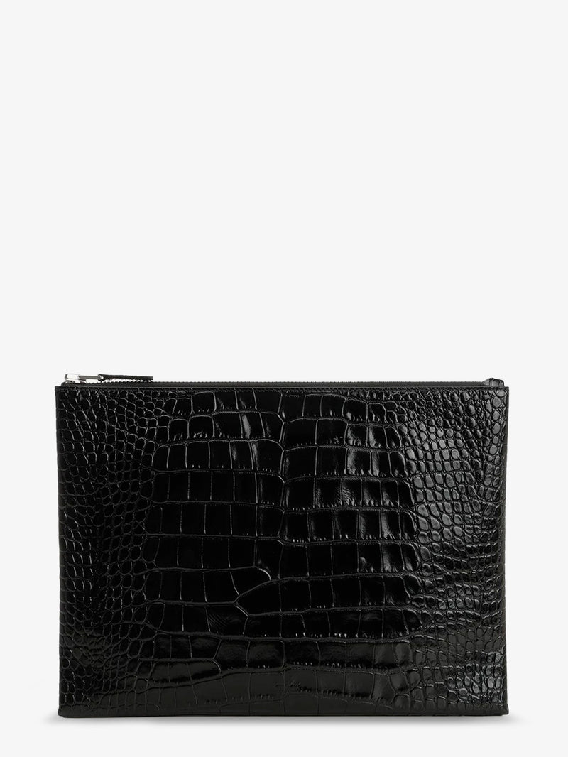Leather clutch