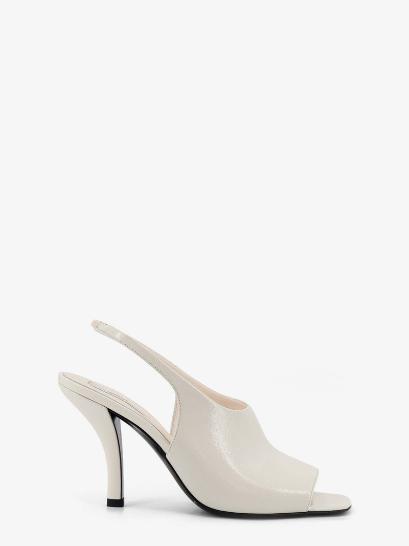 Leather Contour Sandals