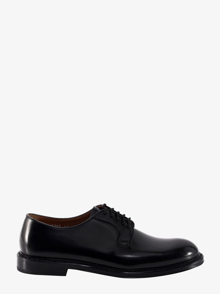 Leather lace-up