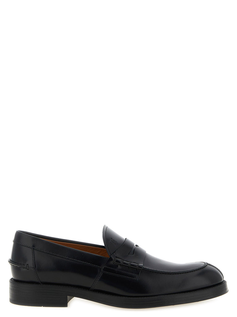 Leather loafers
